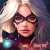 Black Cat Cosplay Contact Lenses - Colored Contacts Black Cat Cosplay Contact Lenses Premium Colored Contact Lenses