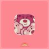 Cute Oil Painting Strawberry Bear Contact Lenses Case - Colored Contacts Cute Oil Painting Strawberry Bear Contact Lenses Case Premium Colored Contact Lenses