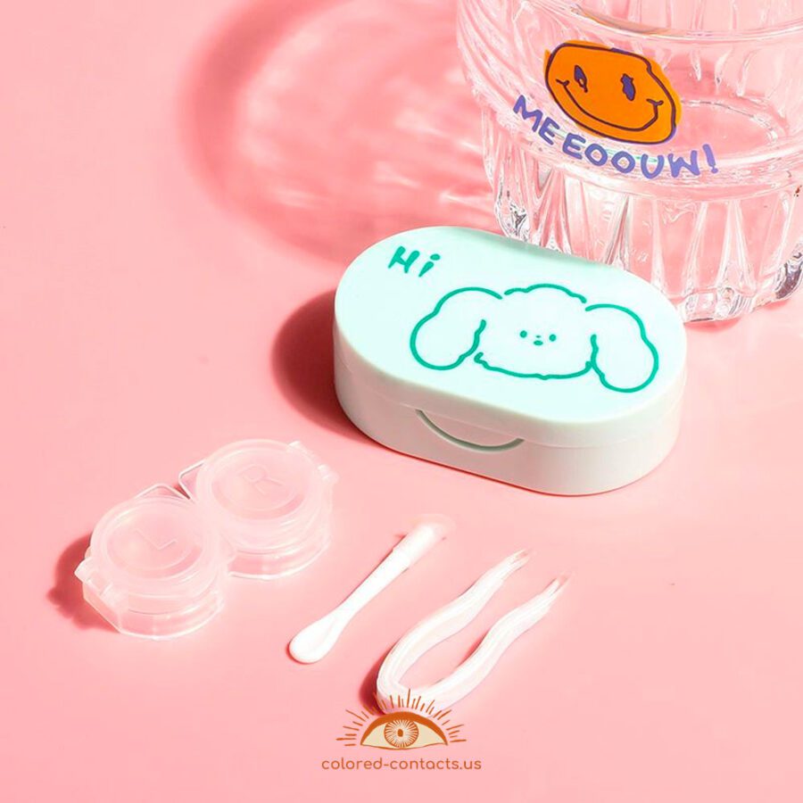 Cute Animals Contact Lens Case - Image 4