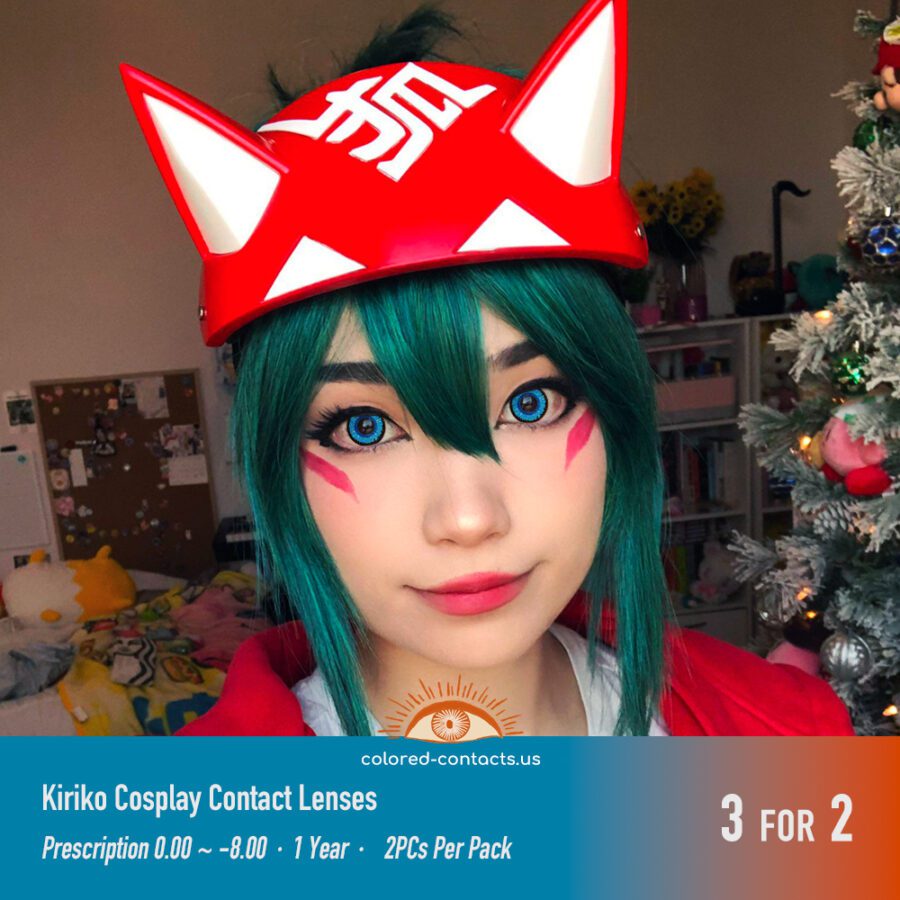 Kiriko Cosplay Contact Lenses - Image 3