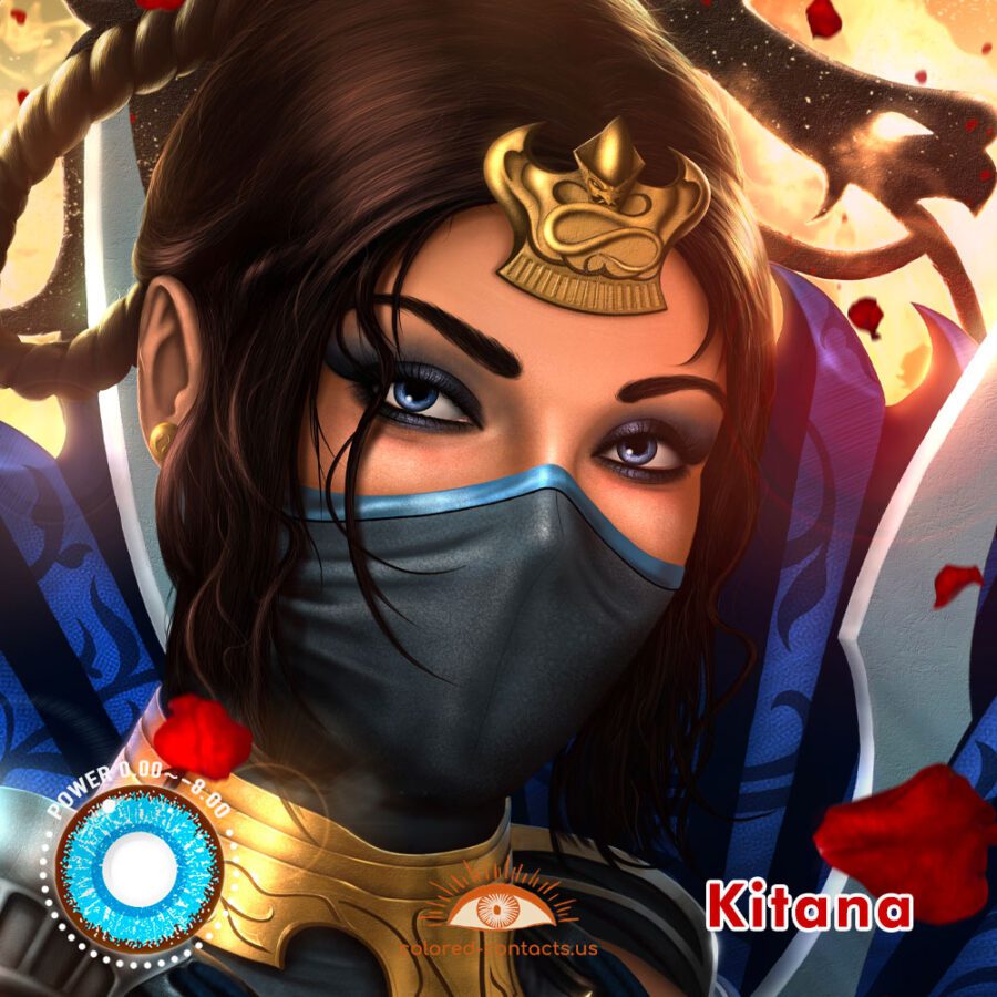 Kitana Cosplay Contact Lenses