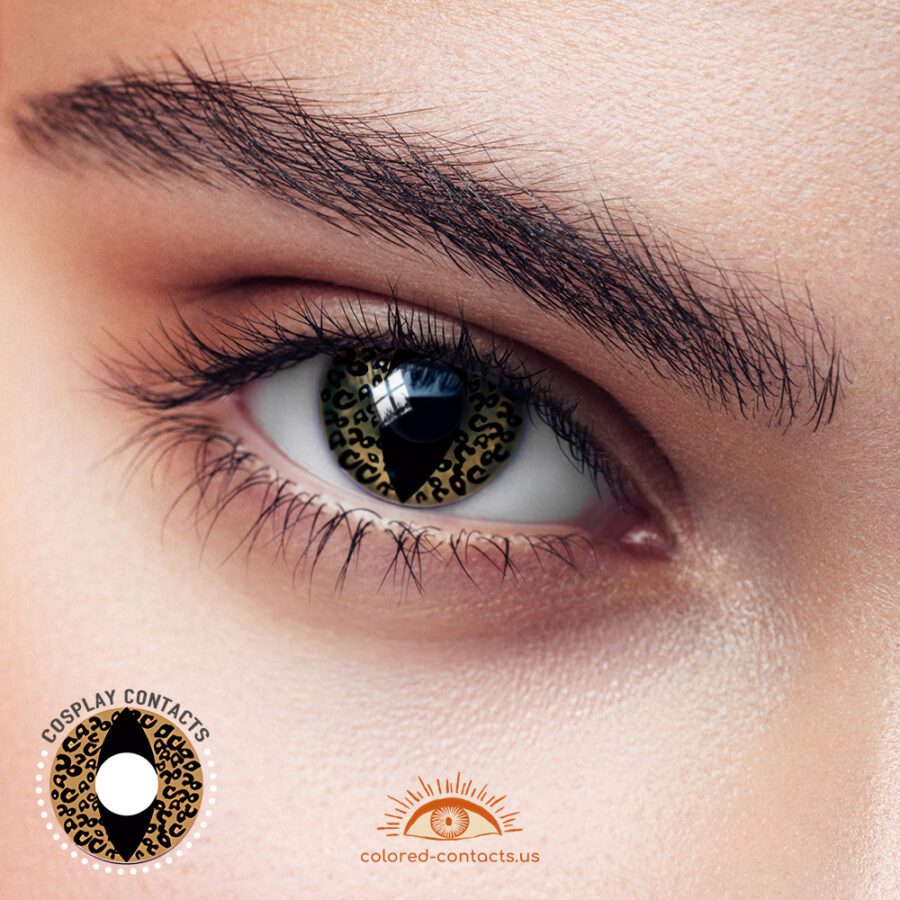 Leopad Cat Eye Contacts - Image 2