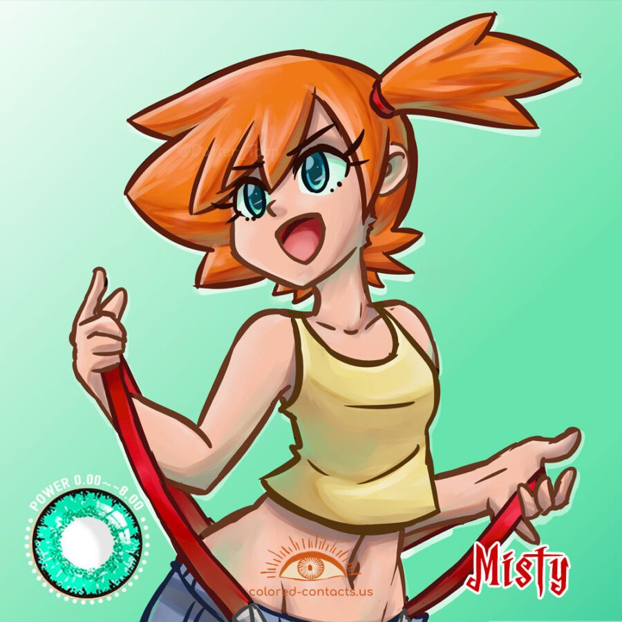 Misty Cosplay Contact Lenses