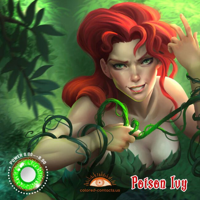 Poison Ivy Cosplay Contact Lenses