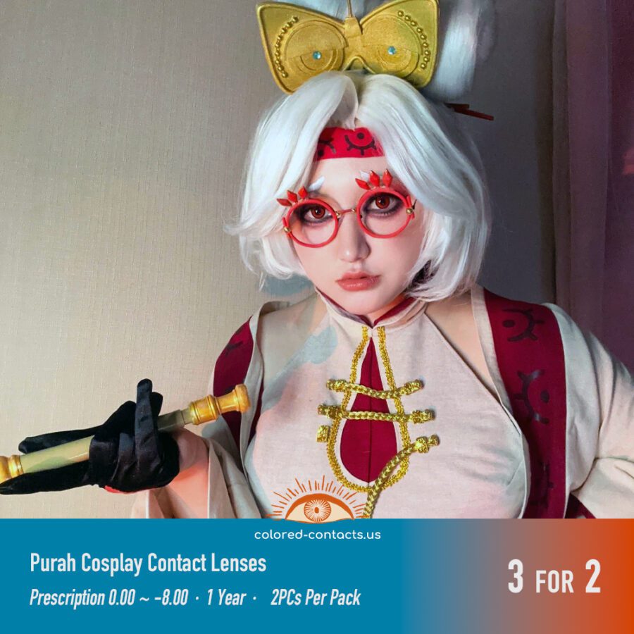 Purah Cosplay Contact Lenses - Image 2