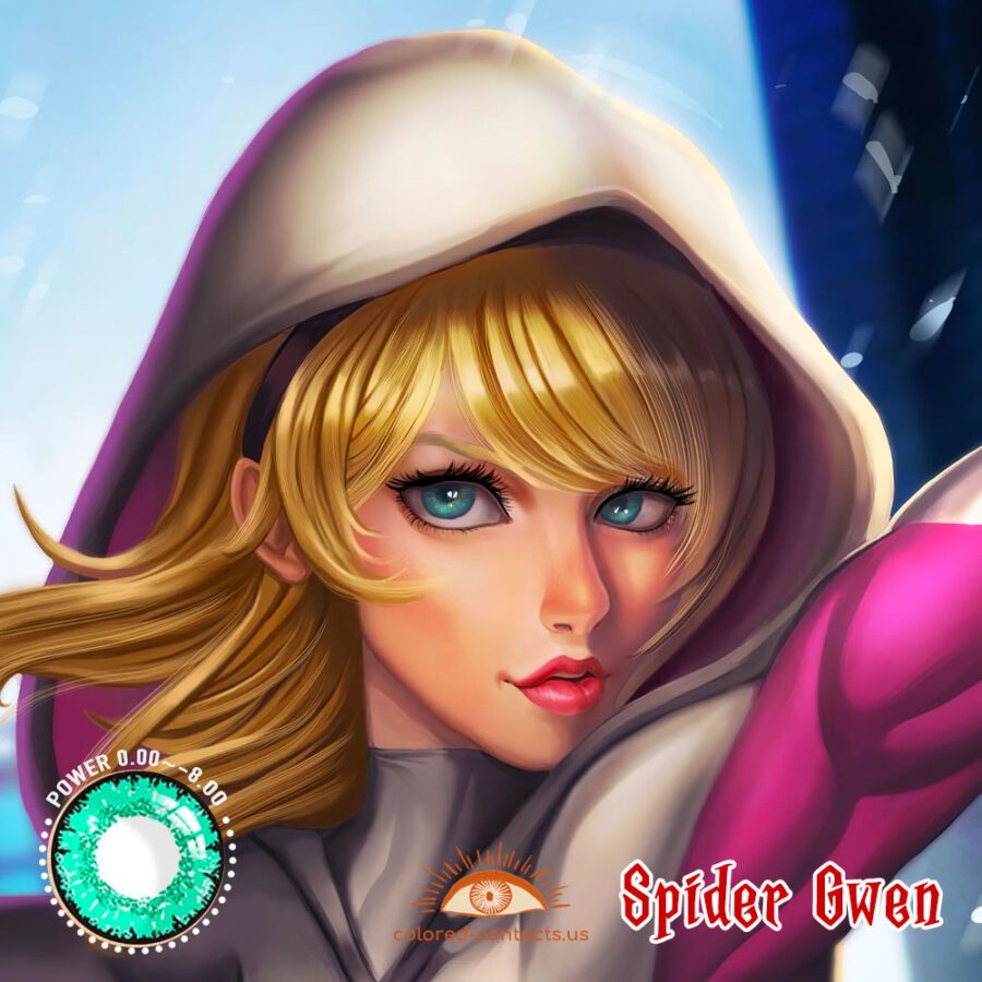 Spider Gwen Cosplay Contact Lenses