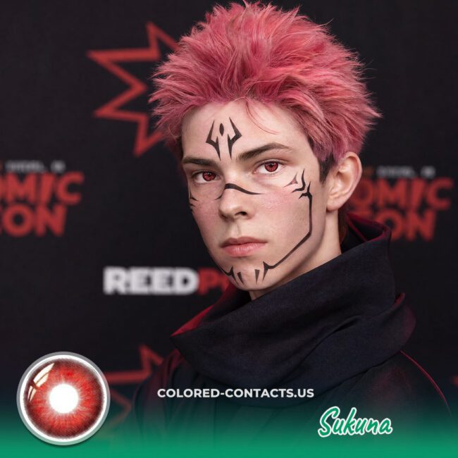 Sukuna Cosplay Contact Lenses