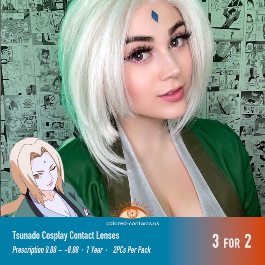 Tsunade Cosplay Contact Lenses - Image 3