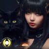 Yellow Cat Eye Contacts