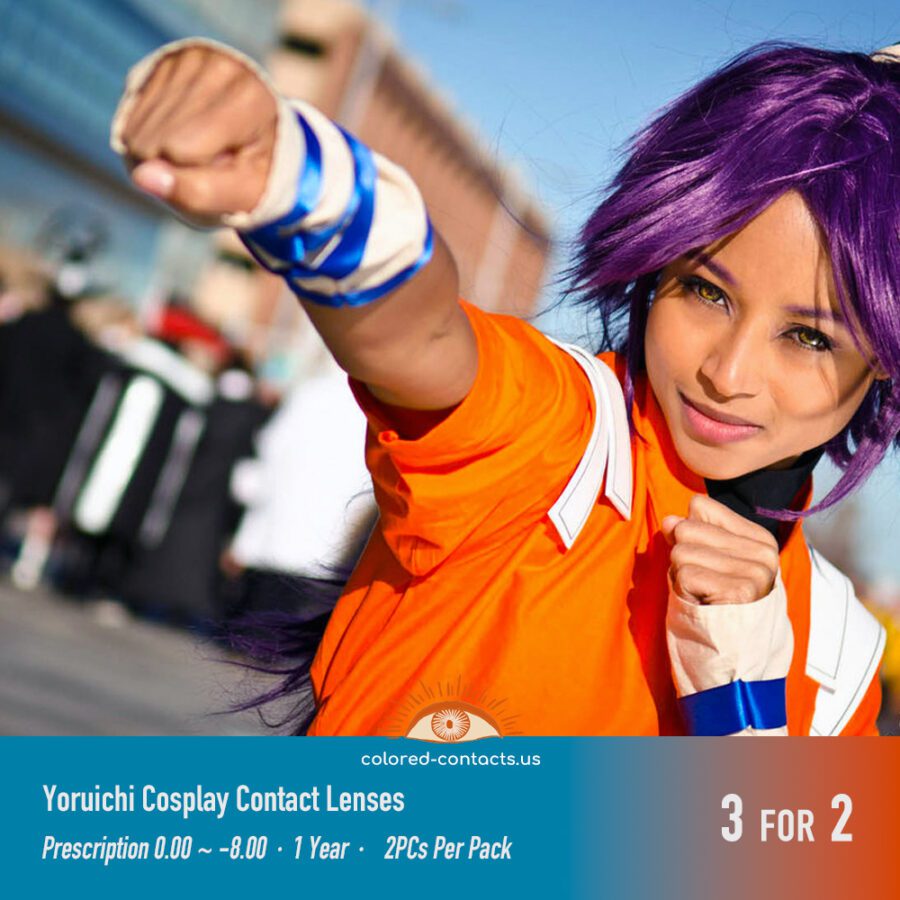 Yoruichi Cosplay Contact Lenses - Image 3