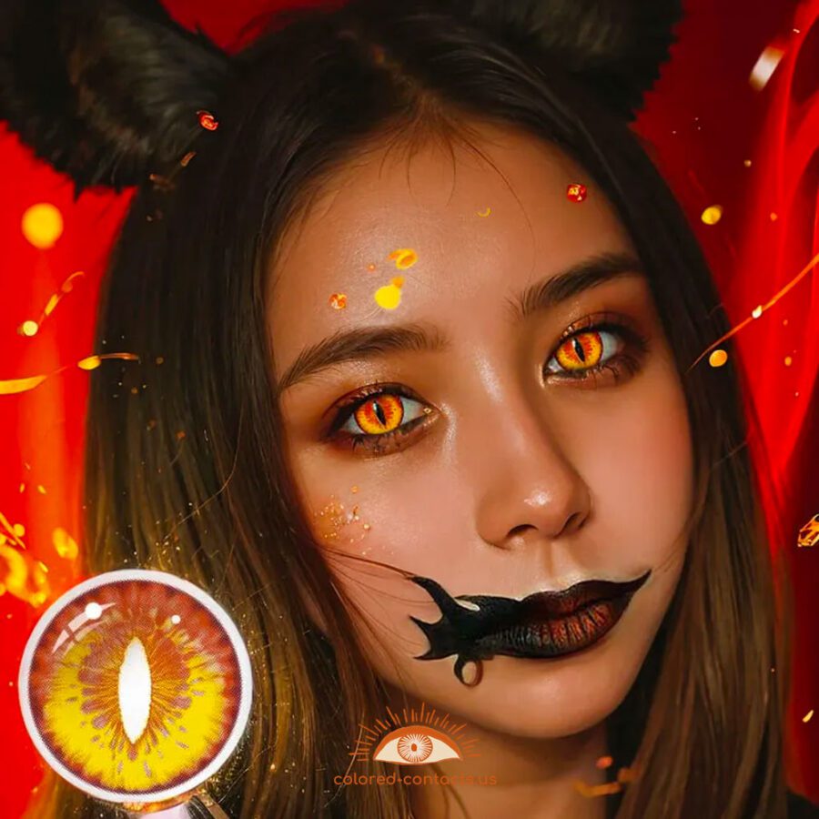Genshin Impact Xiao Cosplay Contacts (2023 Blind Version) - Image 2