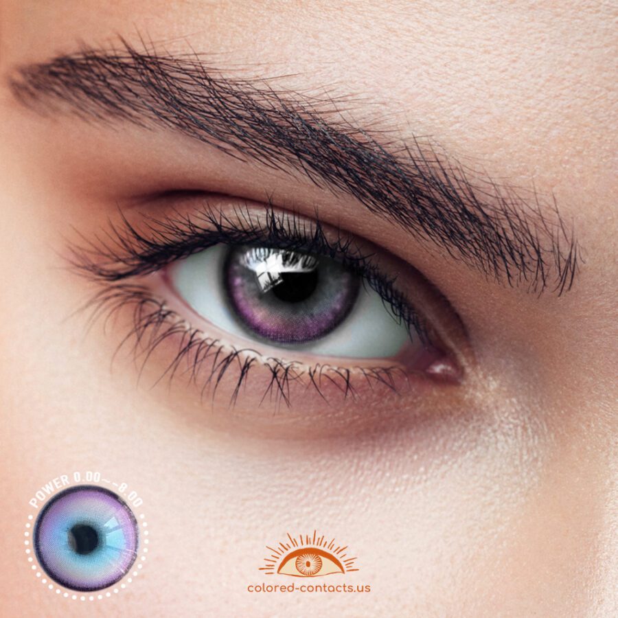 Parallel Universe Launches Cyberpunk Violet Contact Lenses