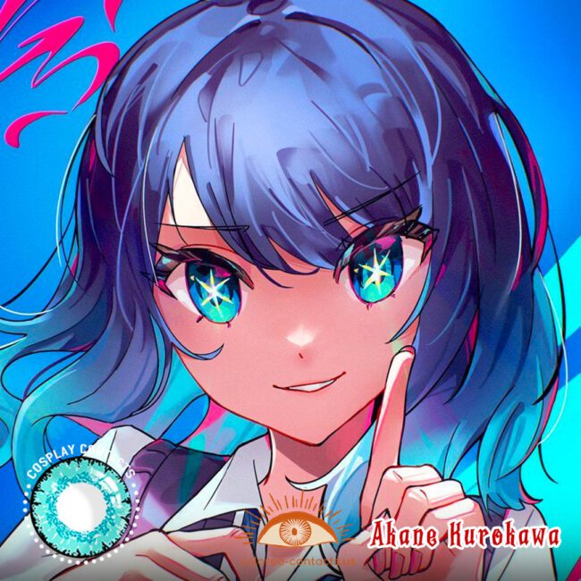 Akane Kurokawa Cosplay Contacts