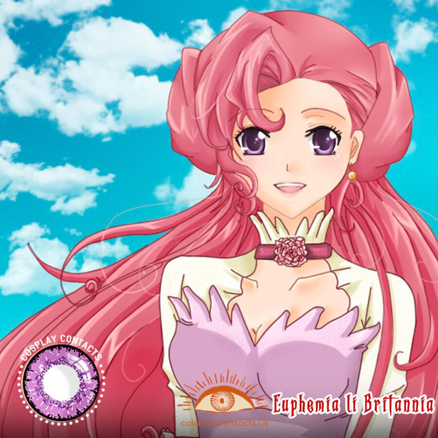 Euphemia Li Britannia Cosplay Contacts