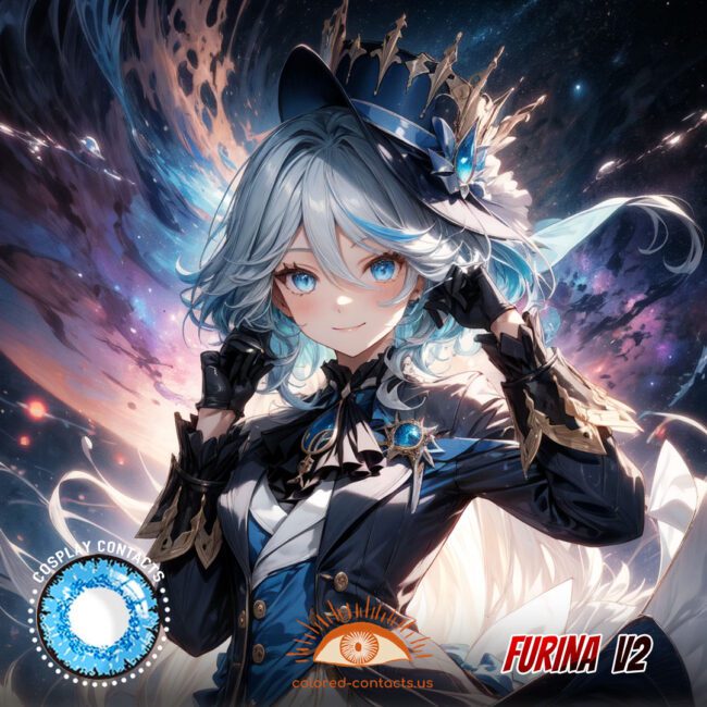 Furina Cosplay Contacts - 5 Classic Colors Premium Colored Contact Lenses