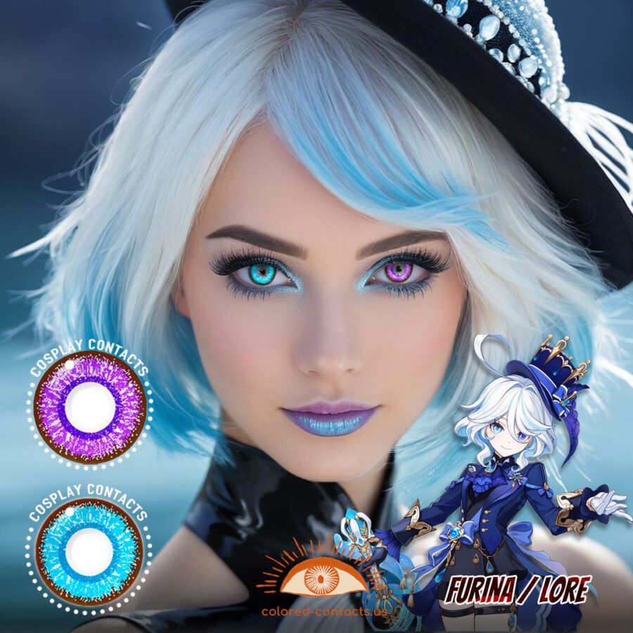 Furina Cosplay Contacts