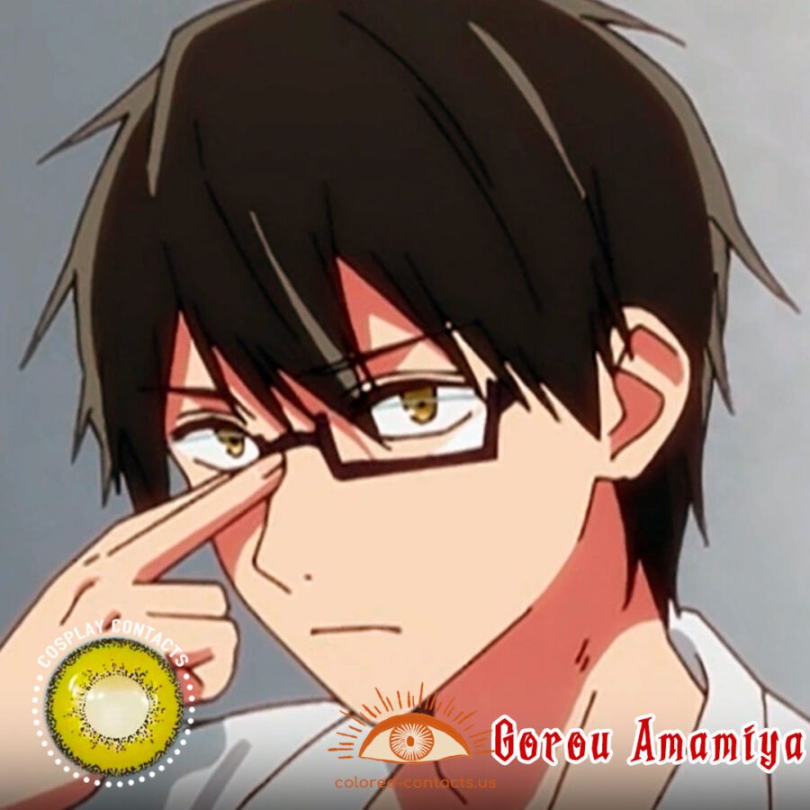 Gorou Amamiya Cosplay Contacts