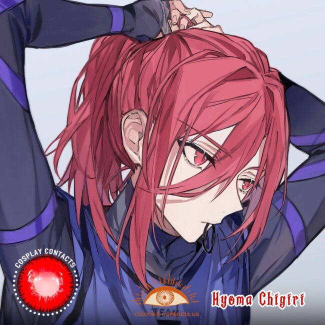 Hyoma Chigiri Cosplay Contacts
