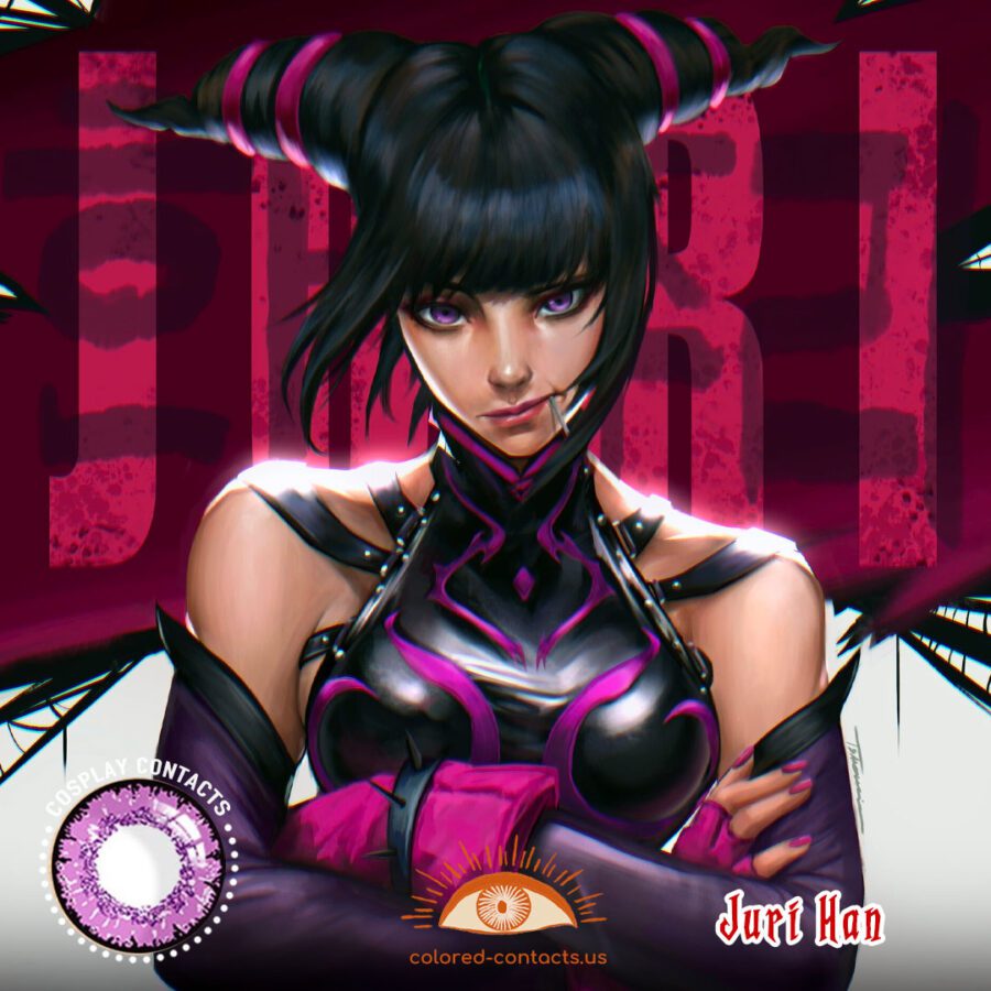 Juri Han Cosplay Contacts