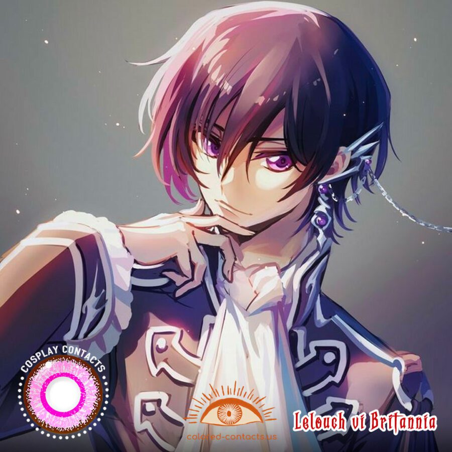 Lelouch Vi Britannia Cosplay Contacts