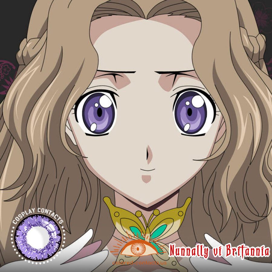 Nunnally Vi Britannia Cosplay Contacts