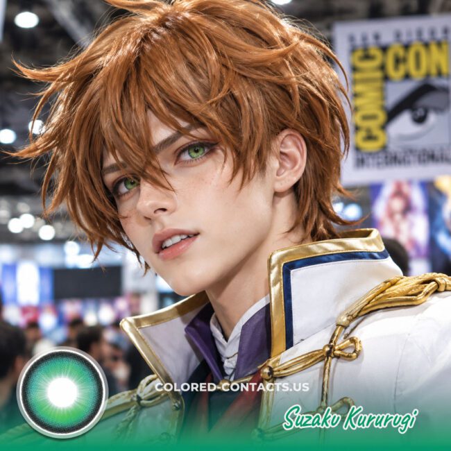 Cg : Suzaku Kururugi Cosplay Contacts