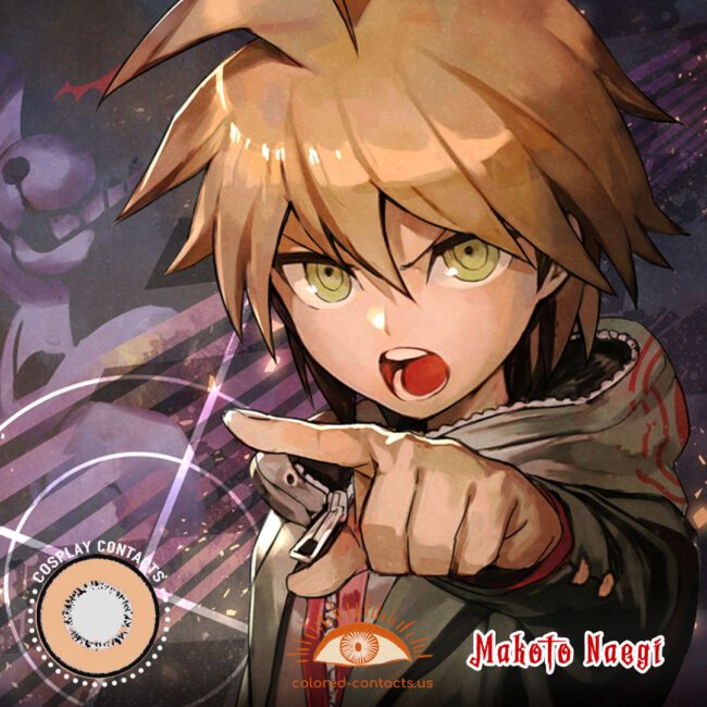 Makoto Naegi Cosplay Contact Lenses