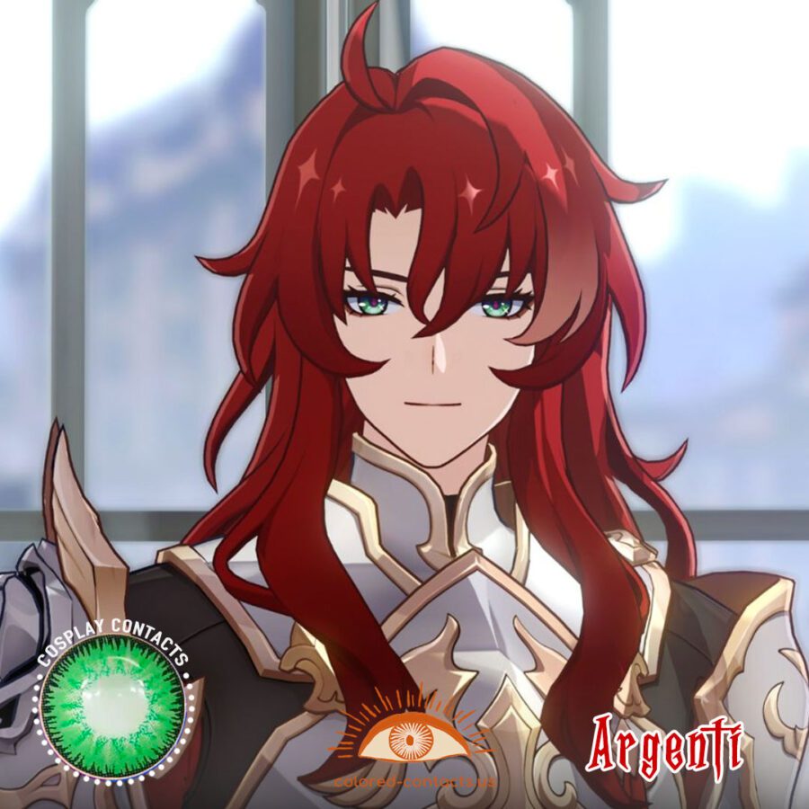 Honkai Argenti Cosplay Contacts
