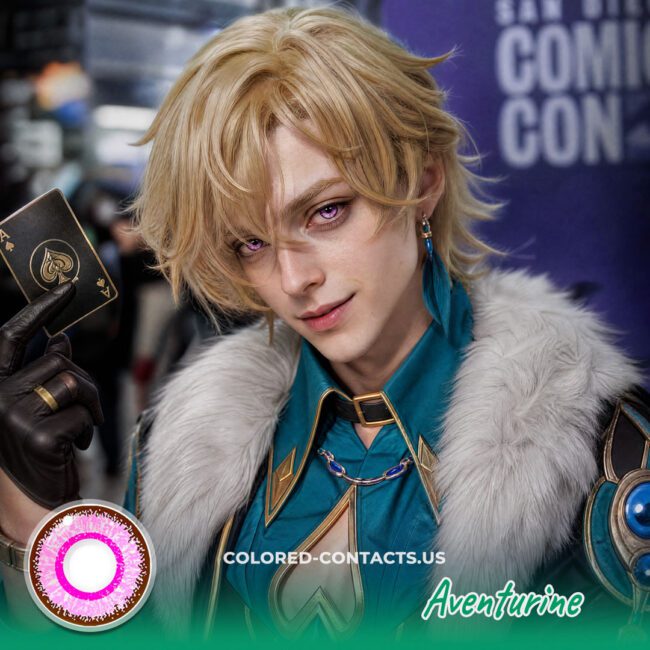 HSR : Aventurine Cosplay Contacts