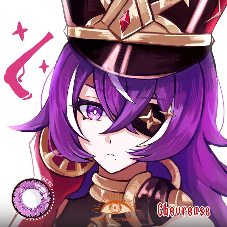 Genshin Impact Chevreuse Cosplay Contacts