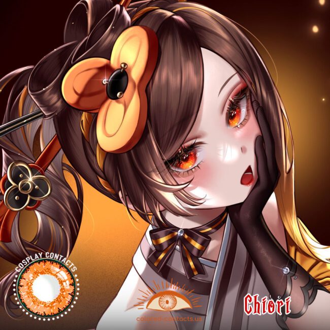 Genshin Impact Chiori Cosplay Contacts