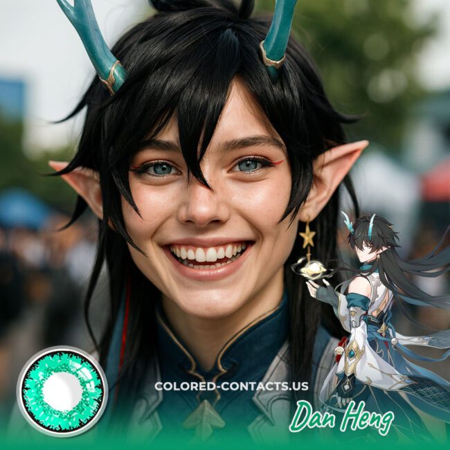 HONKAI :  Dan Heng - Imbibitor Lunae Cosplay Contacts