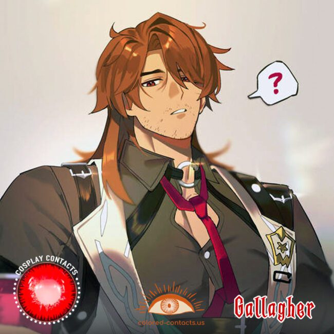 HONKAI Gallagher Cosplay Contacts