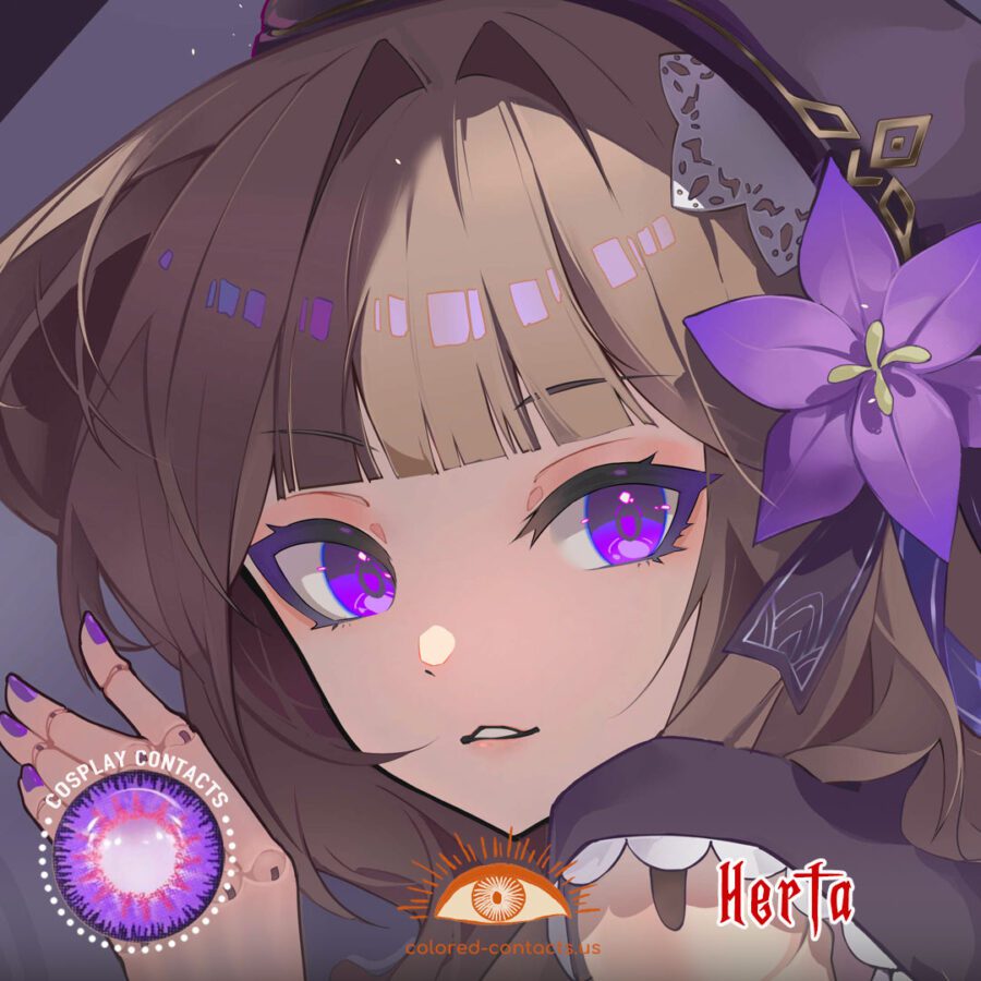 Honkai :  Herta Cosplay Contact Lenses