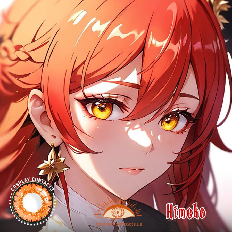 Honkai : Himeko Cosplay Contacts