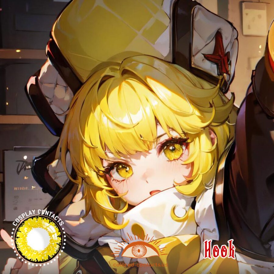 Honkai :  Hook Cosplay Contact Lenses