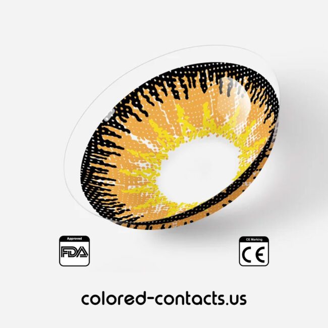 Haruhi Suzumiya Cosplay Brown Contact Lenses - Colored Contacts Haruhi Suzumiya Cosplay Brown Contact Lenses Premium Colored Contact Lenses