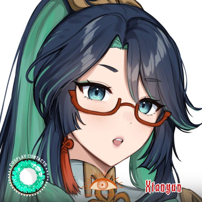 Genshin Impact Xianyun Cosplay Contacts