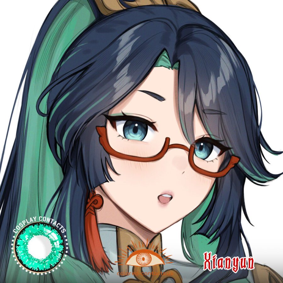 Genshin Impact Xianyun Cosplay Contacts
