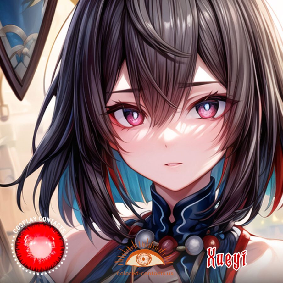 Honkai :  Xueyi Cosplay Contact Lenses