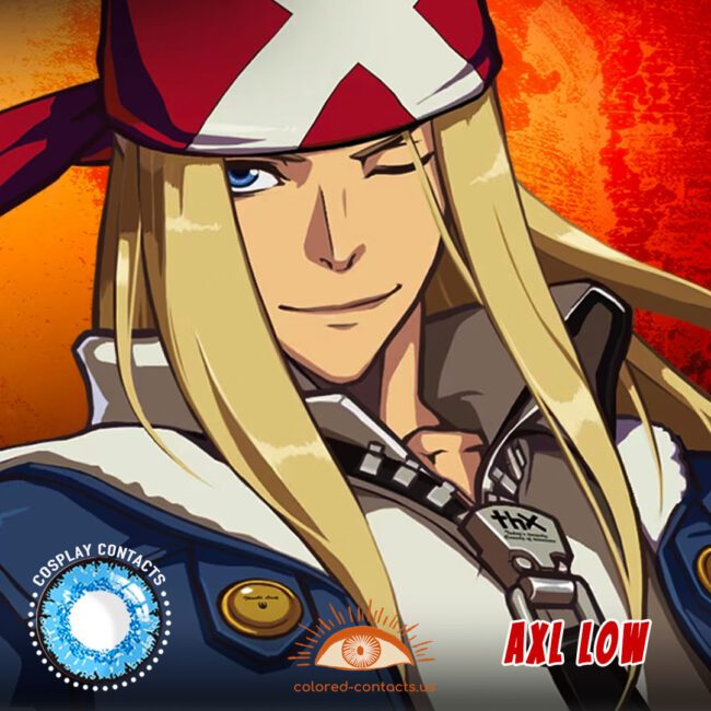 Guilty Gear : AXL LOW Cosplay Contact Lenses