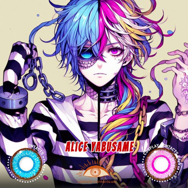 Alice Yabusame Cosplay Contact Lenses