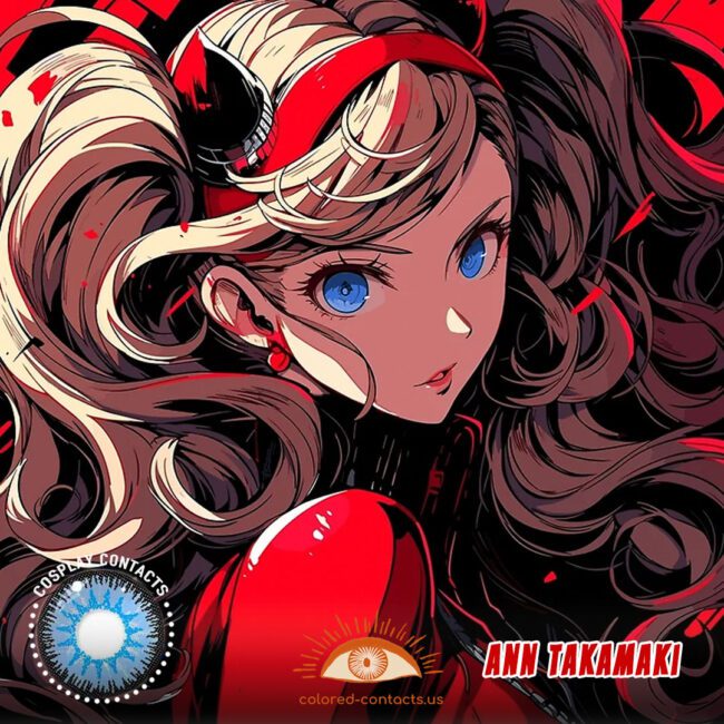 Persona 5 : Ann Takamaki Cosplay Contact Lenses