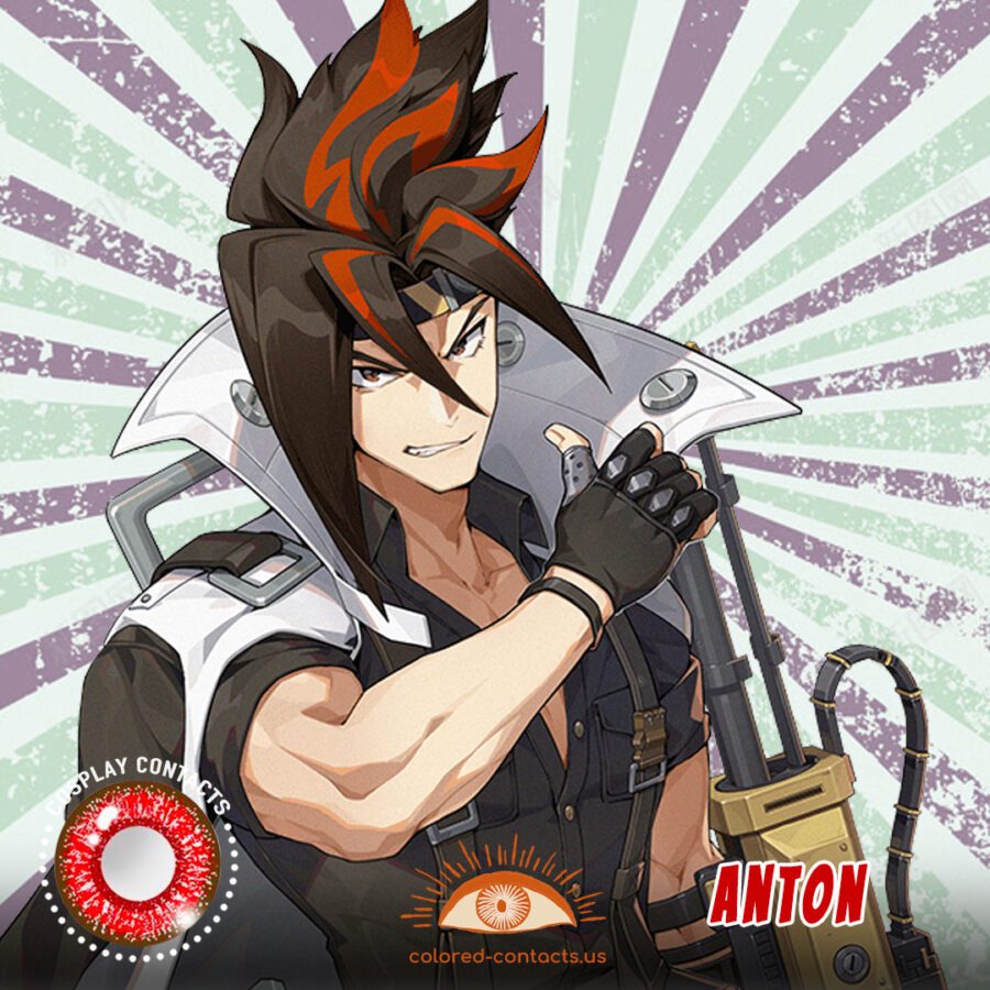 Zzz Anton Cosplay Contact Lenses