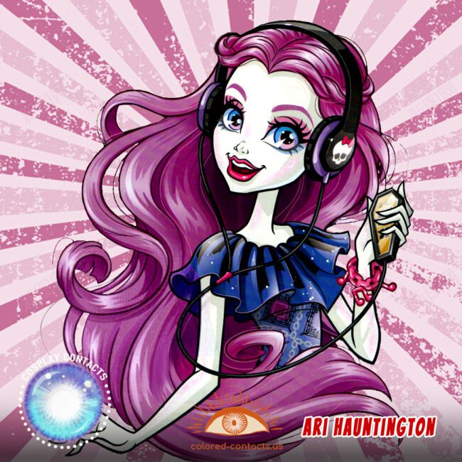 Monster High : Ari Hauntington Cosplay Contact Lenses