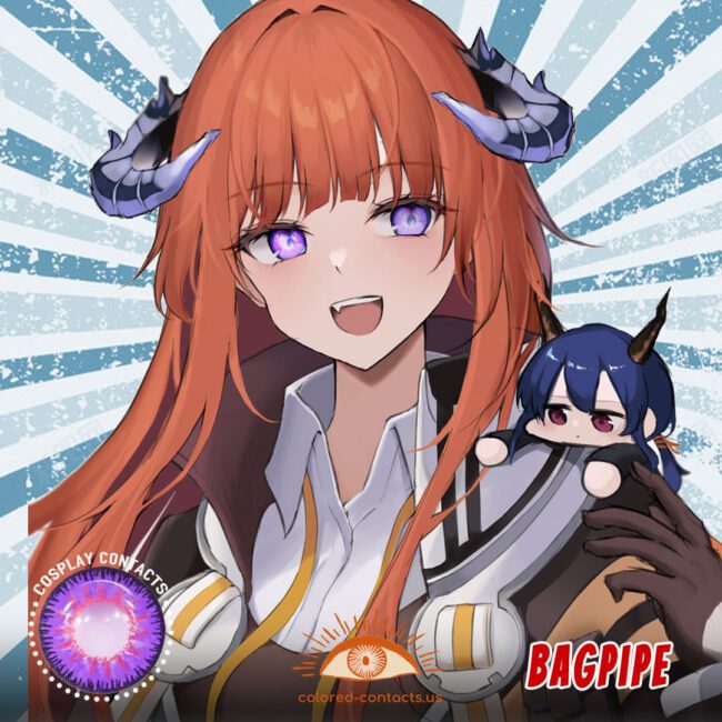 Bagpipe Cosplay Contact Lenses