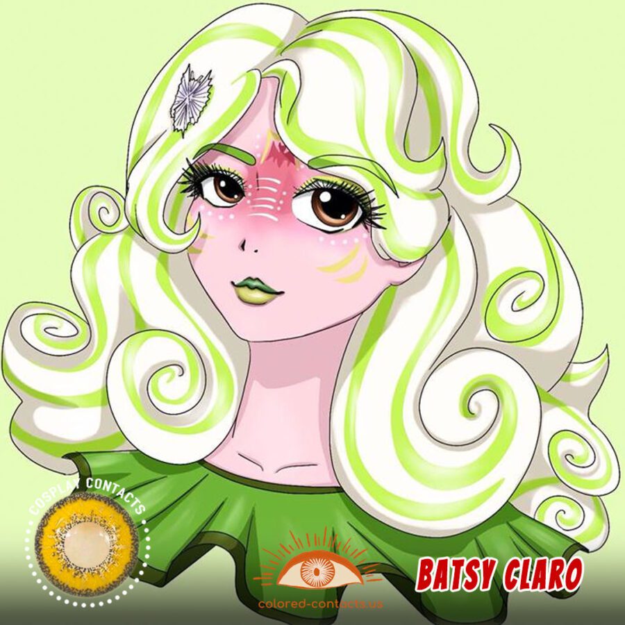Monster High : Batsy Claro Cosplay Contact Lenses