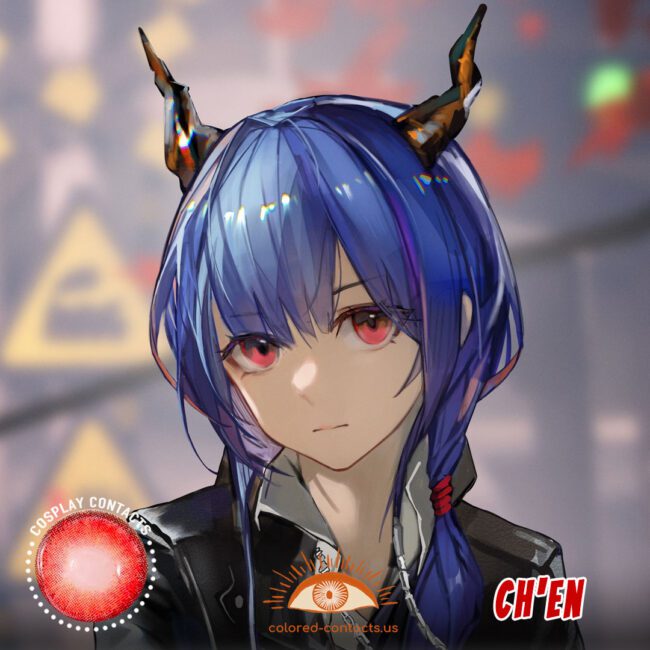 Arknights : Ch'en Cosplay Contact Lenses