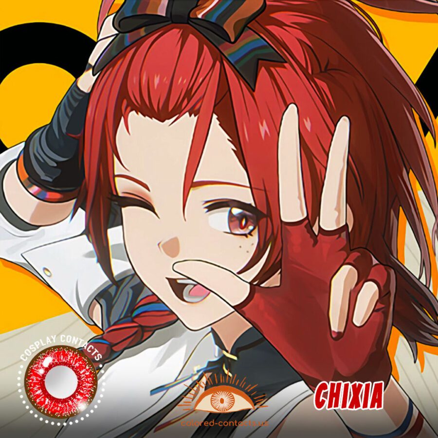 Wuthering Waves Chixia Cosplay Contact Lenses