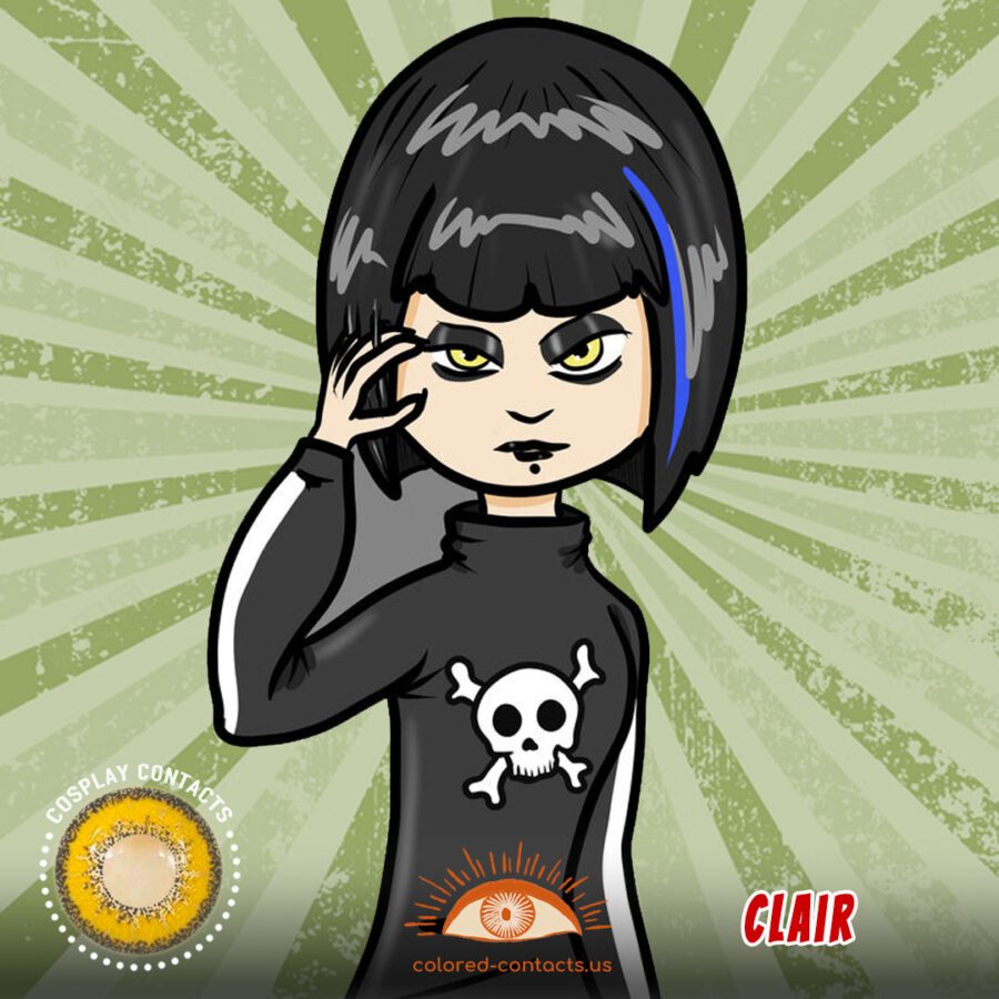 Monster High : Clair Cosplay Contact Lenses